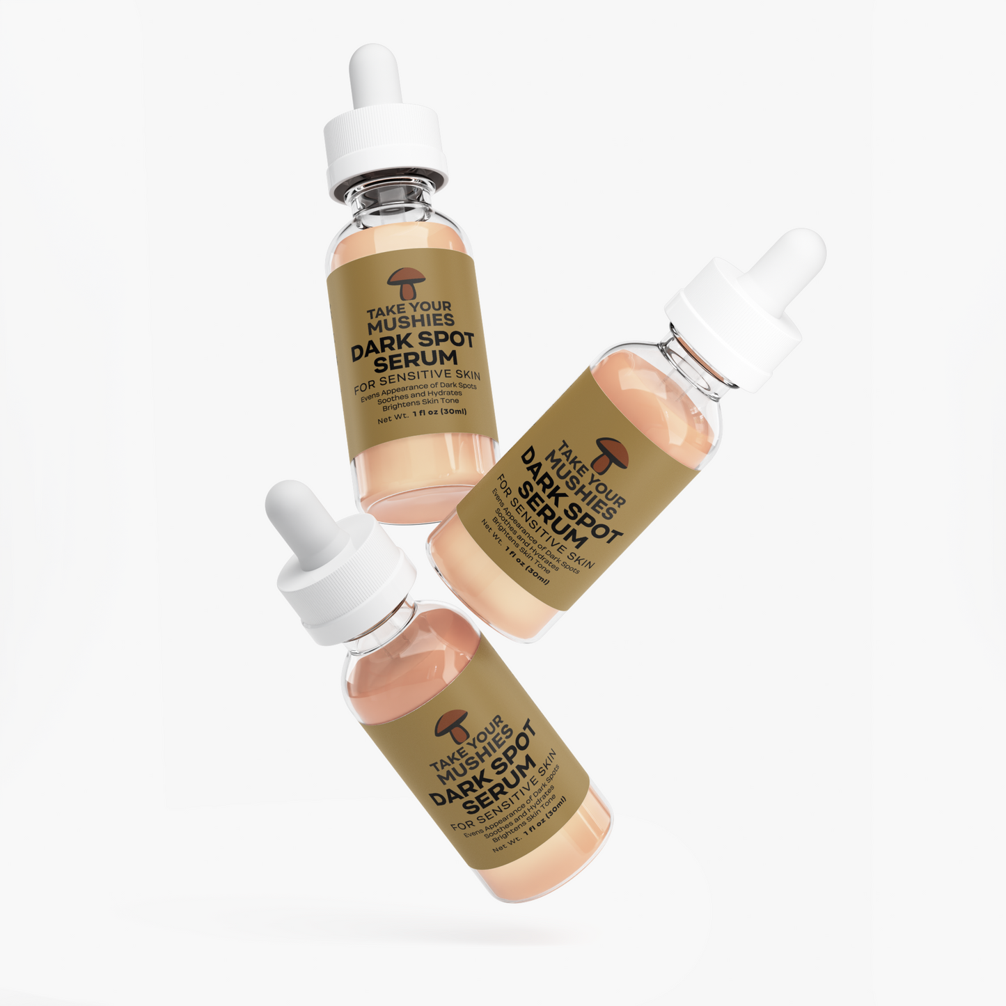 Dark Spot Serum for Sensitive Skin - Shiitake & Turkey Tail Mushroom