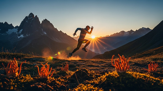 Cordyceps mushroom capsules supporting natural stamina endurance and performance
