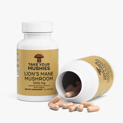 Lion's Mane Mushroom - 1000mg Daily Capsules