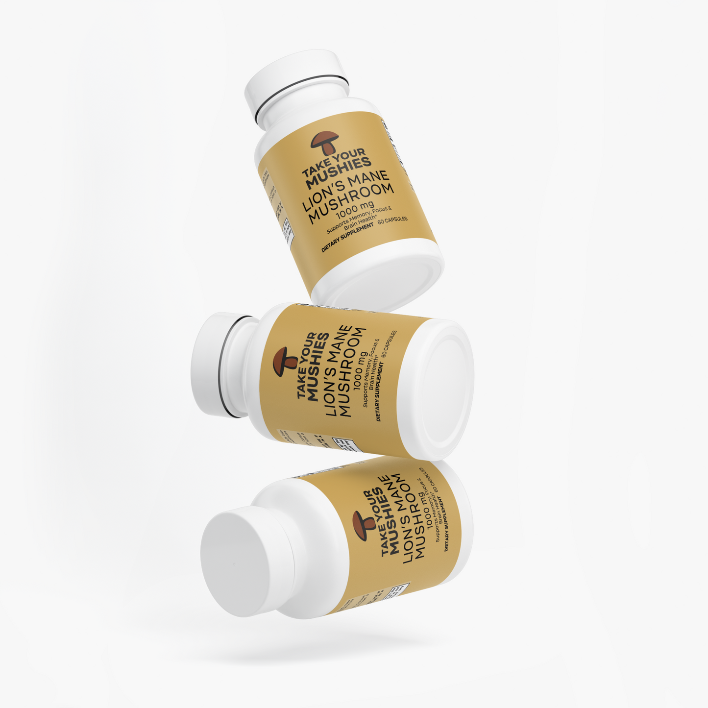Lion's Mane Mushroom - 1000mg Daily Capsules