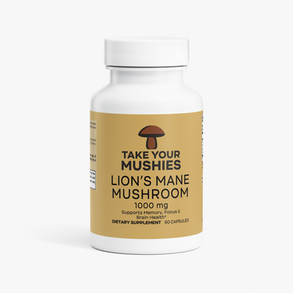Lion's Mane Mushroom - 1000mg Daily Capsules