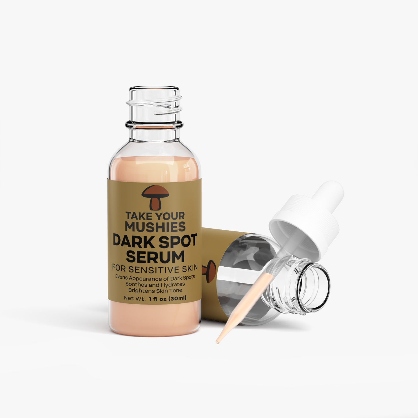 Dark Spot Serum for Sensitive Skin - Shiitake & Turkey Tail Mushroom