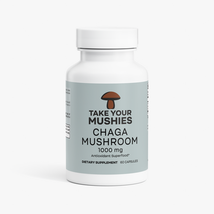 Chaga Mushroom - 1000mg Daily Capsules