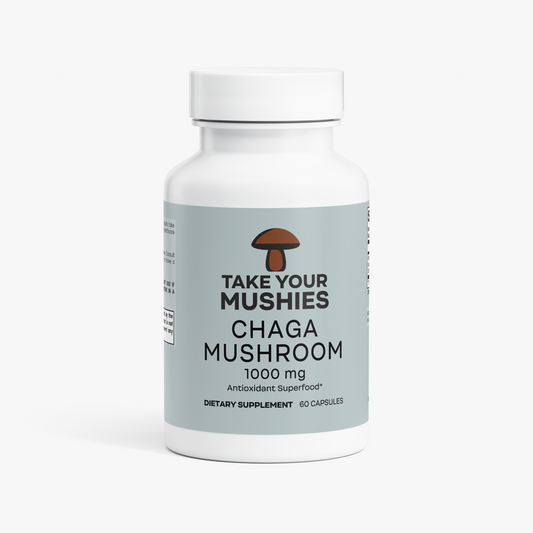 Chaga Mushroom - 1000mg Daily Capsules