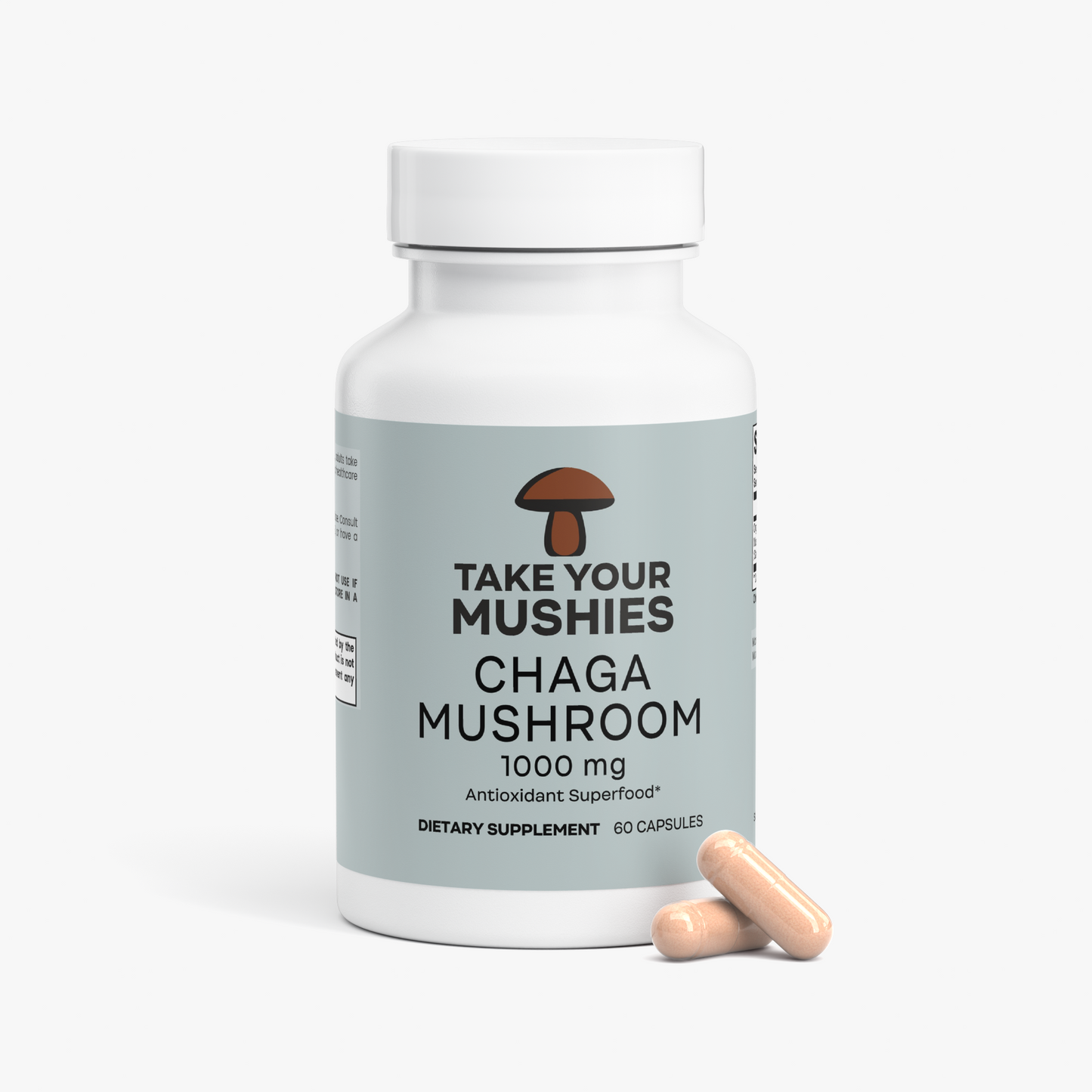 Chaga Mushroom - 1000mg Daily Capsules