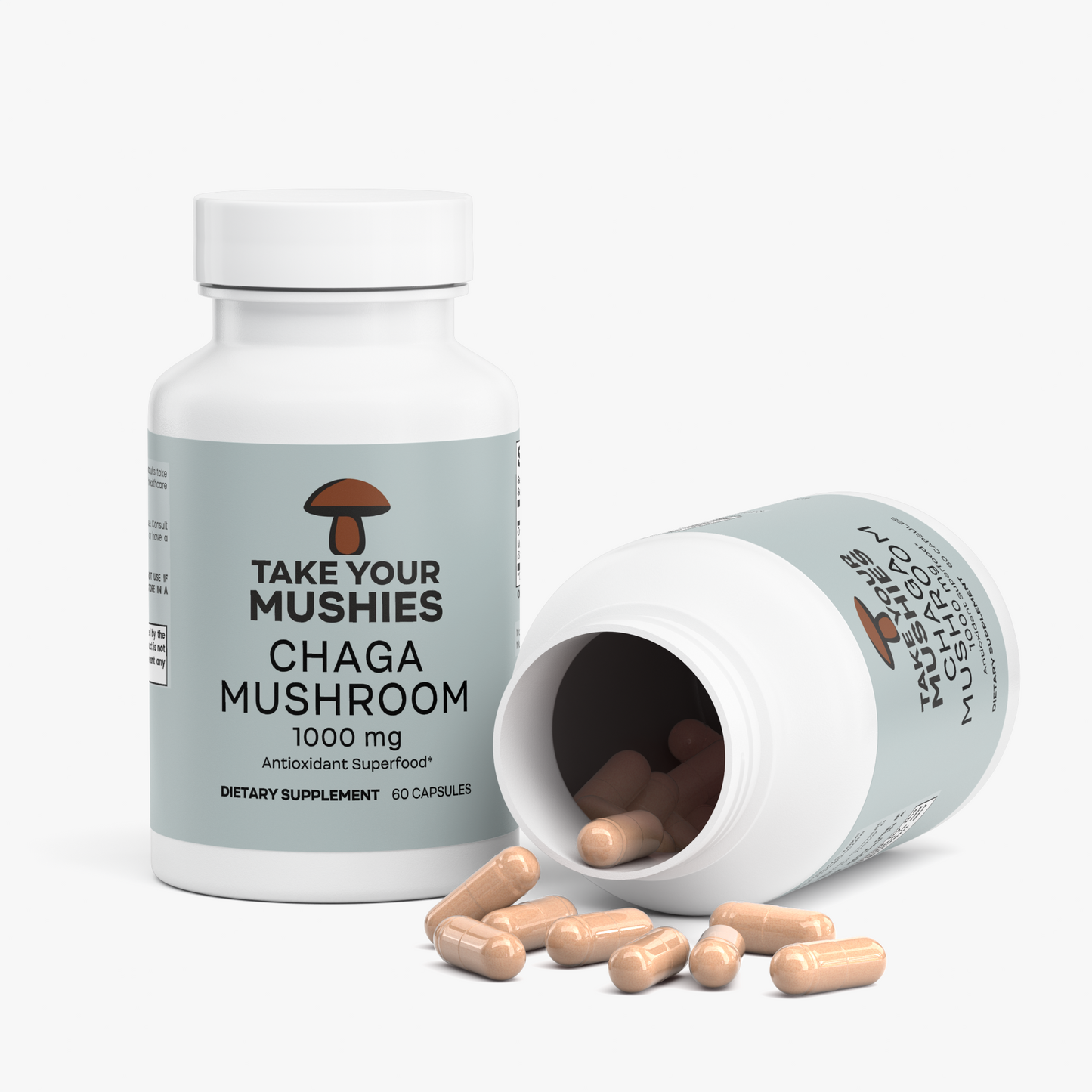 Chaga Mushroom - 1000mg Daily Capsules