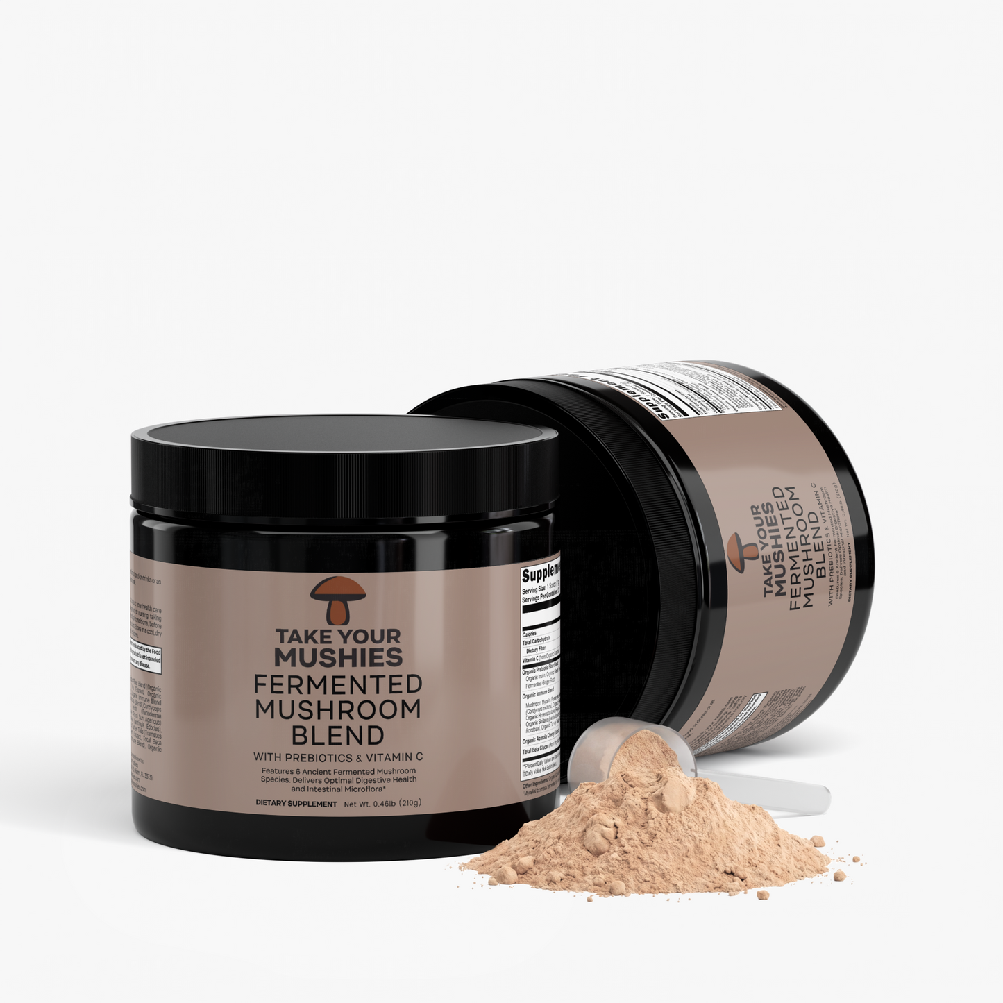 Fermented Mushroom Blend (w/ Probiotics + Immune Support)