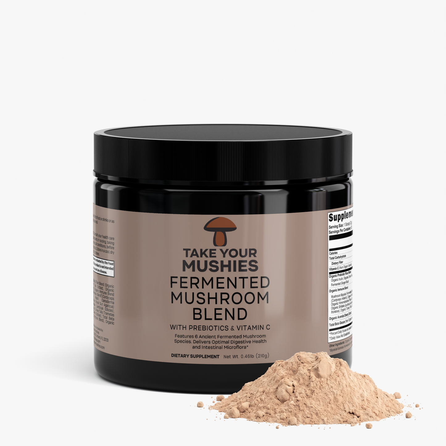 Fermented Mushroom Blend (w/ Probiotics + Immune Support)